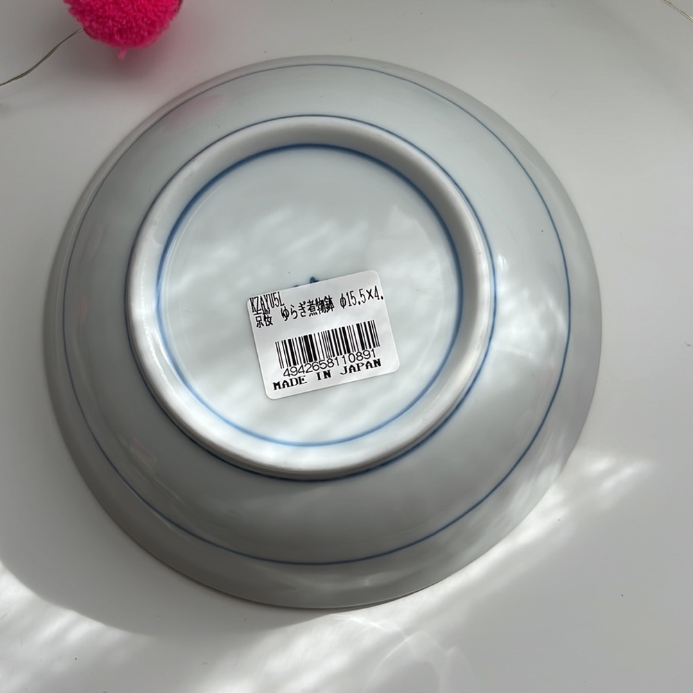 New ceramic plates made in Japan (pack of 2) - Picture 5 of 5